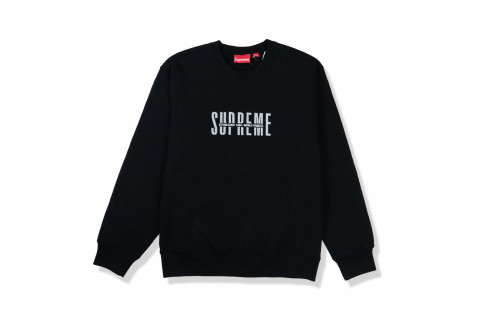 Supreme World Famous Crewneck Black