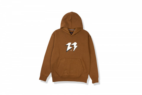 Air Jordan Flight MVP Men's Fleece Pullover Hoodie Light British Tan/Sail