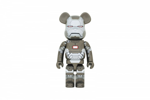 Bearbrick x Marvel Iron Man 3 (War Machine) 1000% Bearbrick x Marvel Iron Man 3 (War Machine) 1000%