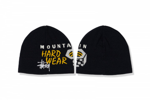 Stussy x Mountain Hardwear Merino Wool Skullcap Beanie Black