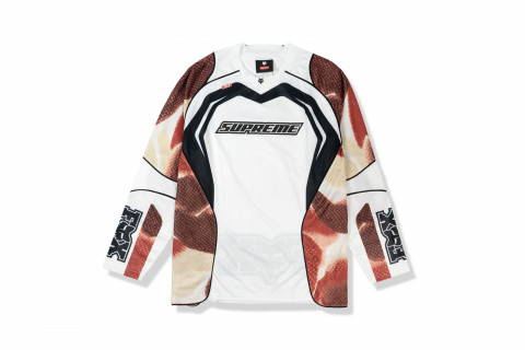 Supreme Fox Racing Jersey White