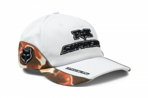 Supreme Fox Racing 6-Panel White
