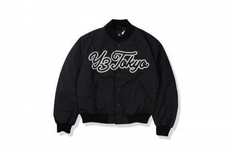 Y-3 TEAM JACKET BLACK