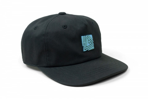 GLAB Basic Blue Logo Black Cap GLAB Basic Blue Logo Black Cap
