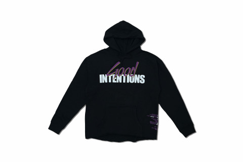 Nav x Vlone Doves Hoodie Black