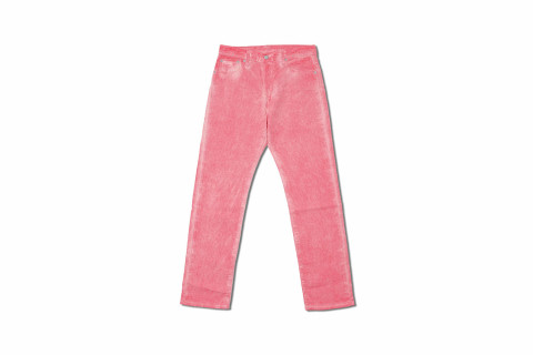 Stussy x Levi's Dyed Jacquard Jean Pink