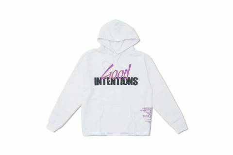 Nav x Vlone Doves Hoodie White