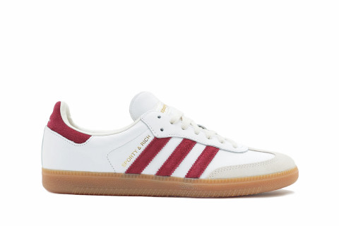 adidas Sporty & Rich X Samba OG White Core Burgundy