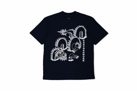 Easybadwork Long Tee Navy