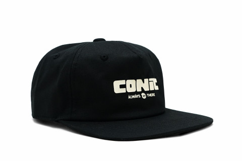 CONIC MONOTONE SERIES CAP BLACK 