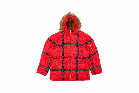 最安　SUPREME 19AW Spellout N-3B Parka  XL Supreme Spellout N-3B Parka (FW19) - $368