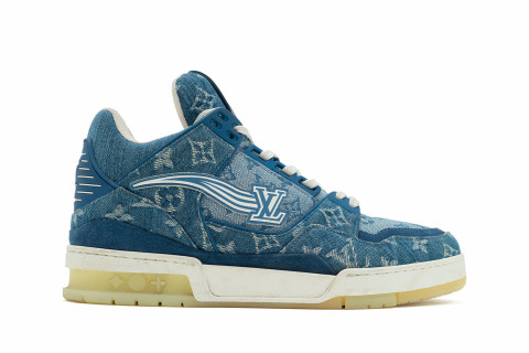 Louis Vuitton Trainer Monogram Denim