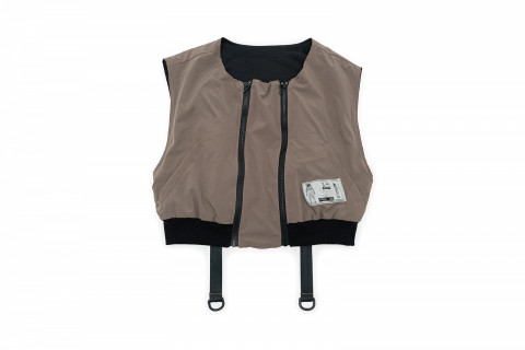 HEADLESS Wavy Haftzip Brown