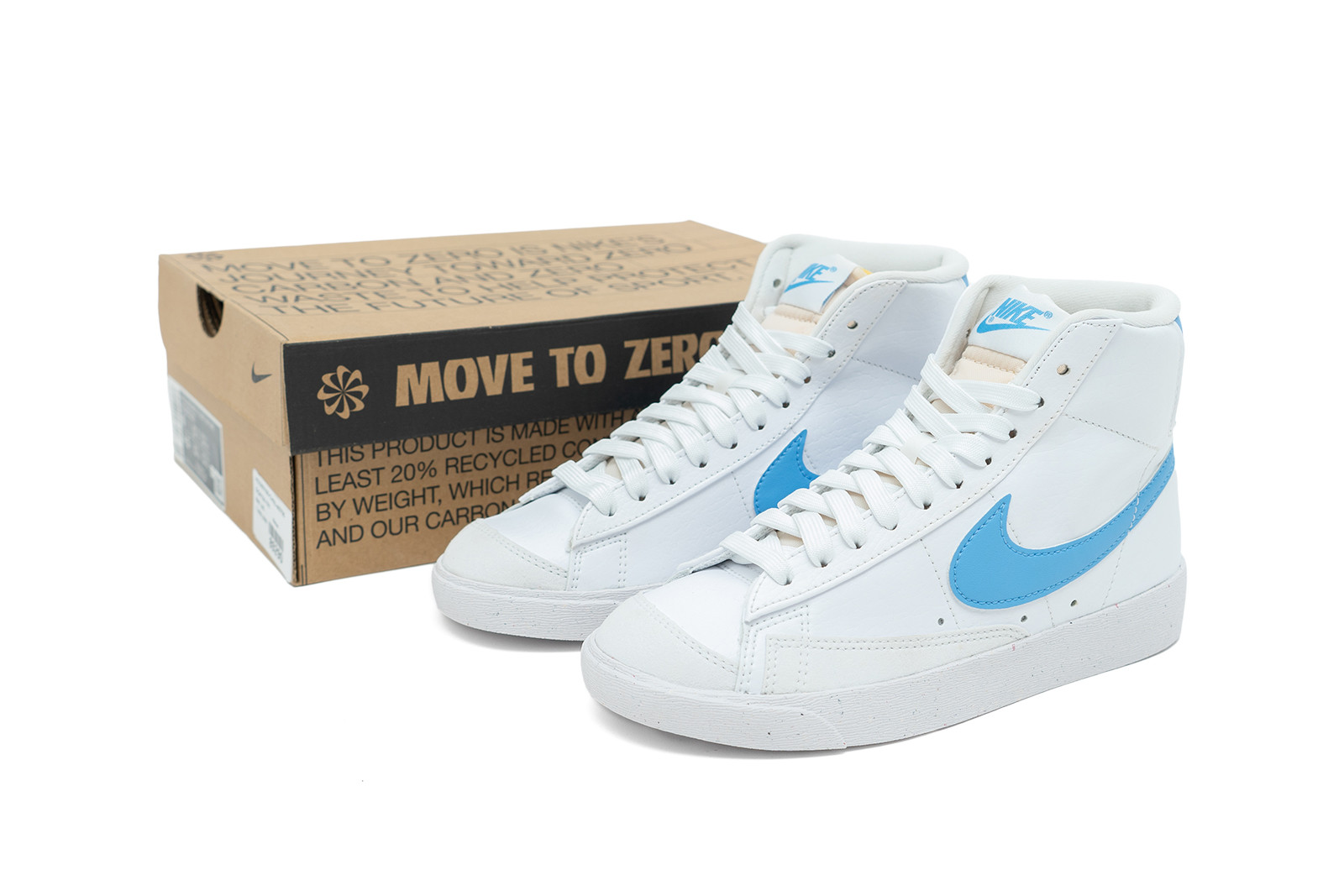 sky blue nike blazer