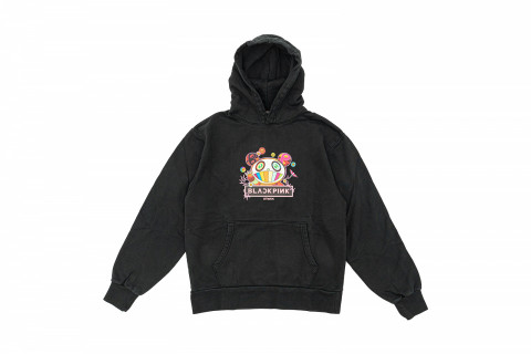 Takashi Murakami x BlackPink Flower Garden Hoodie Black