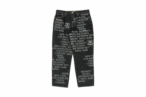 Stussy Big Ol' Denim City Link Jean Black