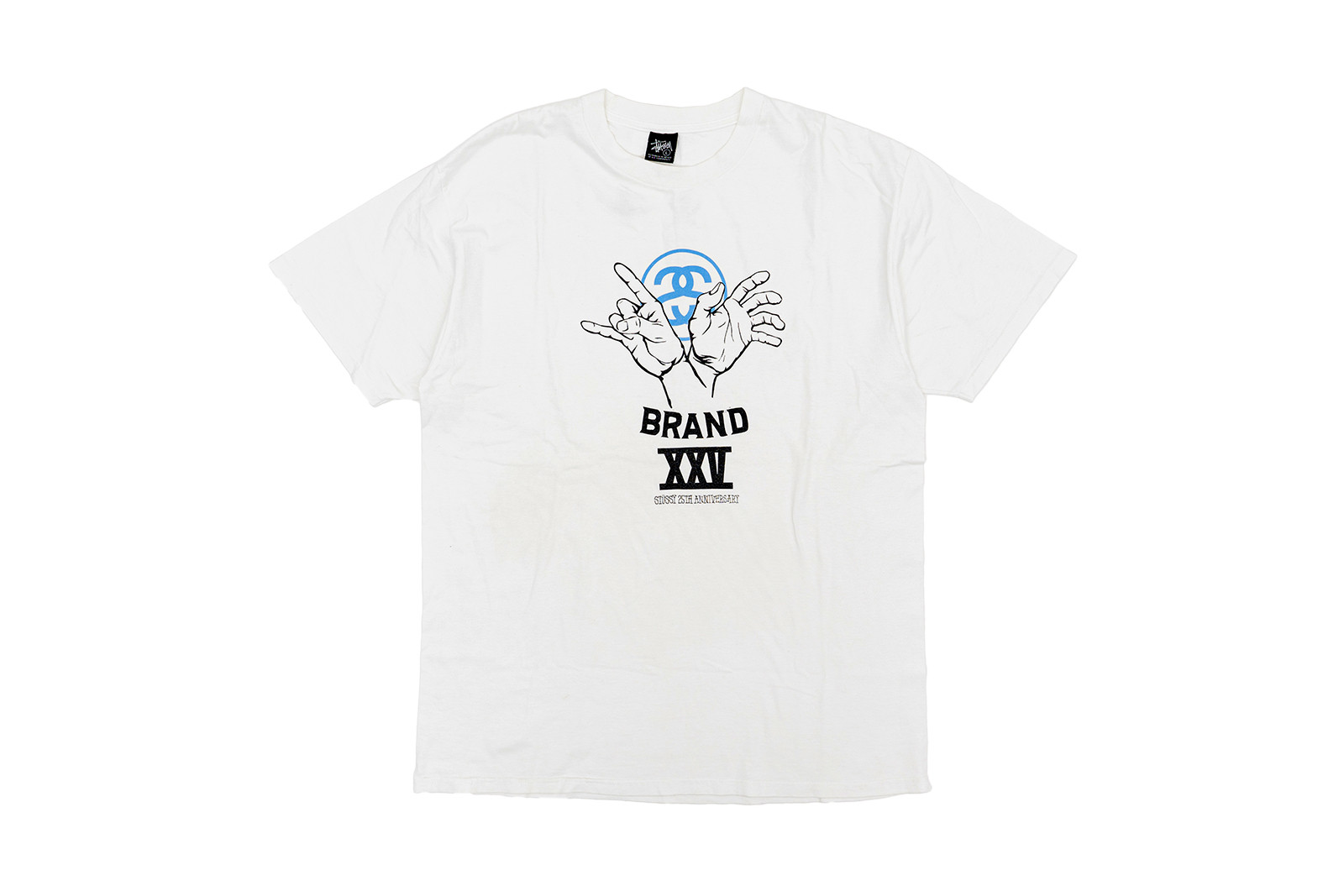 【STUSSY VINTAGE】Stussy XXV Anniversary Tee Vintage Stussy x Neighborhood 25th Anniversary Tee - GLAB.VN