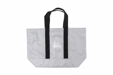 Stussy Ripstop Overlay XL Tote Bag Black Stussy Ripstop Overlay XL Tote Bag Black