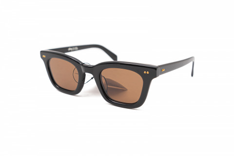 Stussy Ace Sunglasses in Black/Brown