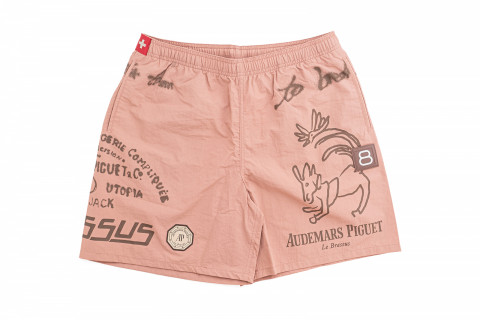 Travis Scott CJ x Audemars Piguet Shorts - Brown Travis Scott CJ x Audemars Piguet Shorts - Brown