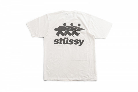 Stussy Surfwalk Pigment Dyed Tee Natural