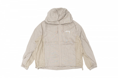 Stussy x Nike Linen Shell Jacket Asia Sizing Chino