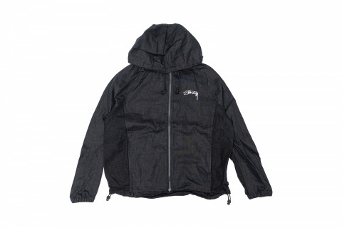Stussy x Nike Linen Shell Jacket Asia Sizing Black
