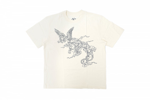 Easybadwork Fly Tiger Tee Cream