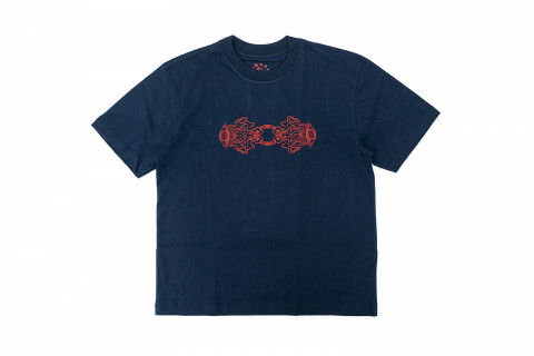 Easybadwork Water Tiger Tee Navy Easybadwork Water Tiger Tee Navy