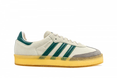 adidas Clarks 8th Street Samba by Ronnie Fieg Chalk White Green
