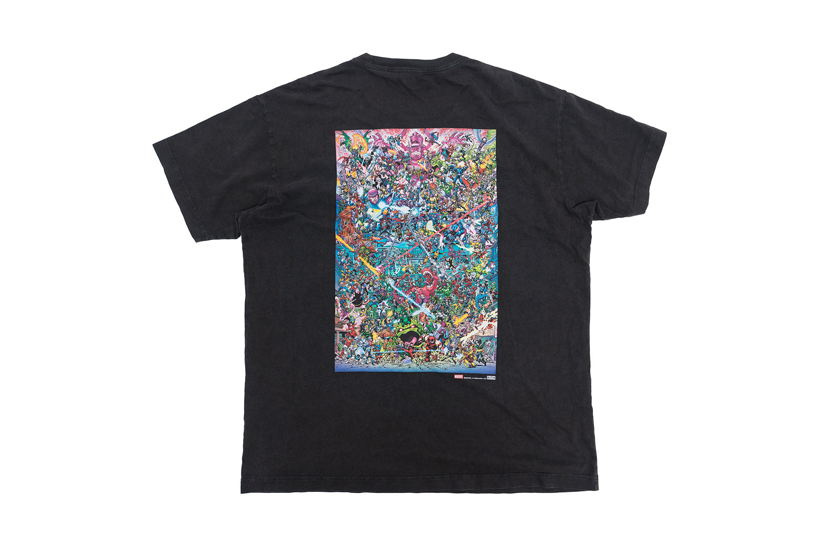 Kith x Marvel Universe Vintage Tee Black - GLAB.VN