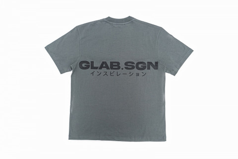 GLAB SGN Grey Tee