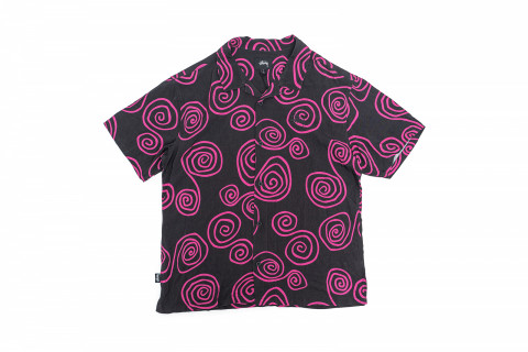 Stussy Hand Drawn S Shirt Black