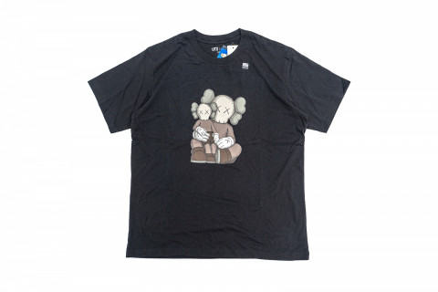 KAWS x Uniqlo UT Short Sleeve Graphic T-shirt Black