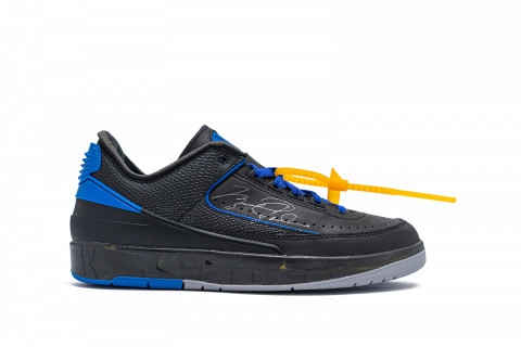 Jordan 2 Retro Low SP Off-White Black Blue