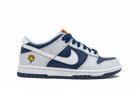 Nike Dunk Low UV Reactive Photon Dust Midnight Navy (GS)