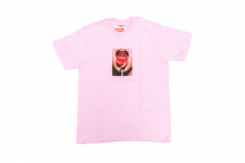 Supreme Lollipop Tee Light Pink