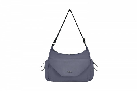 FRONT Nylon Crossbag D424 - Strom Grey - M
