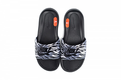 Nike Victori One Slide Print Black Silver