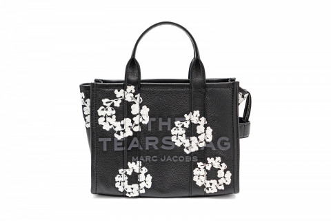 Denim Tears x Marc Jacobs Leather Tote Bag Medium Black