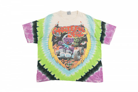 Vintage 1997 Liquid Blue Grateful Dead Cosmic Charlie Band Tee