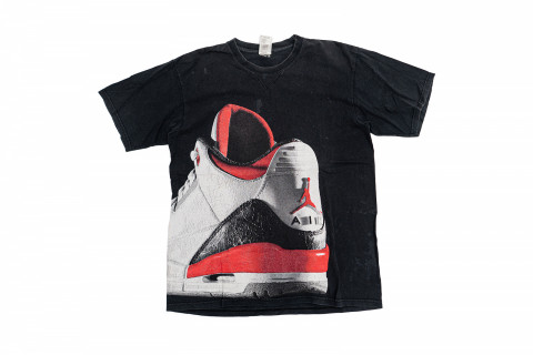 Vintage Nike Air Jordan 3 Tee Black