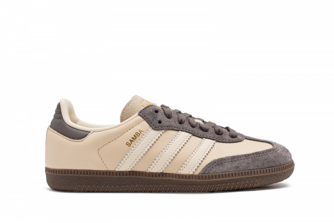 adidas Samba OG Crystal Sand Charcoal (Women's)