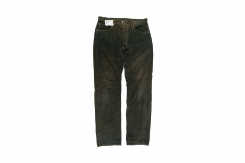 Vintage 90s Levi's 551 Jeans Pant Faded Green