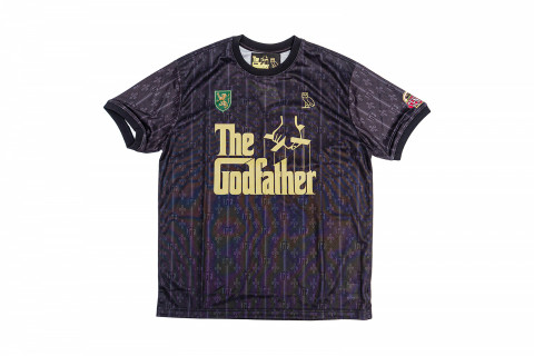 OVO x The Godfather Soccer Jersey Black