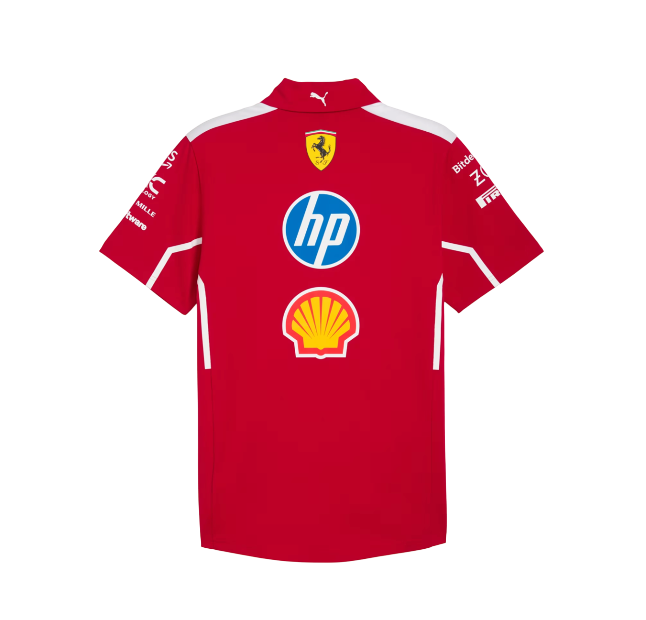 Puma x Scuderia Ferrari Team Polo Shirt Red 2025 - GLAB.VN