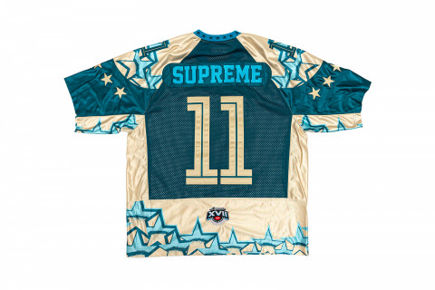 Supreme Stars Football Jersey Gold