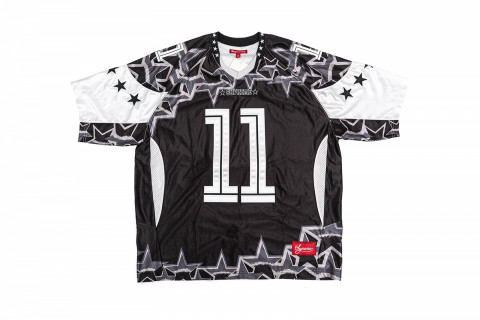 Supreme Stars Football Jersey Black