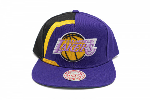 Mitchell & Ness Lakers Retroline Snapback Purple