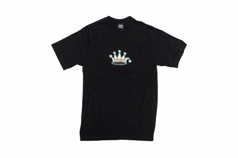 Stussy King Crown Tee Black